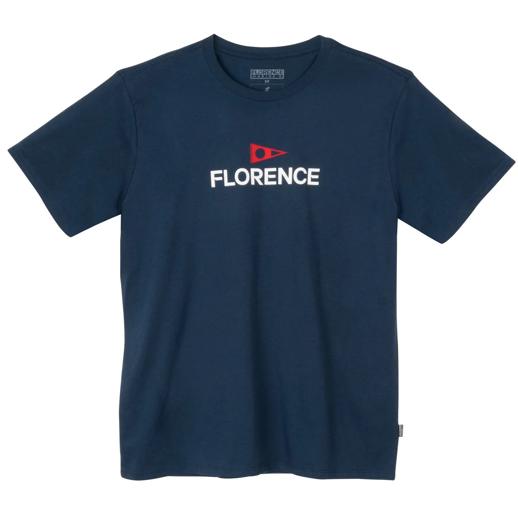 Florence Marine X - Logo Island Chain T-Shirt - Dark Navy
