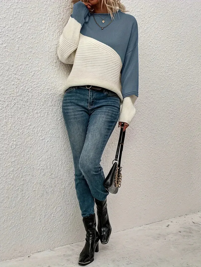 Florence - Stylish Ribbed Sweater
