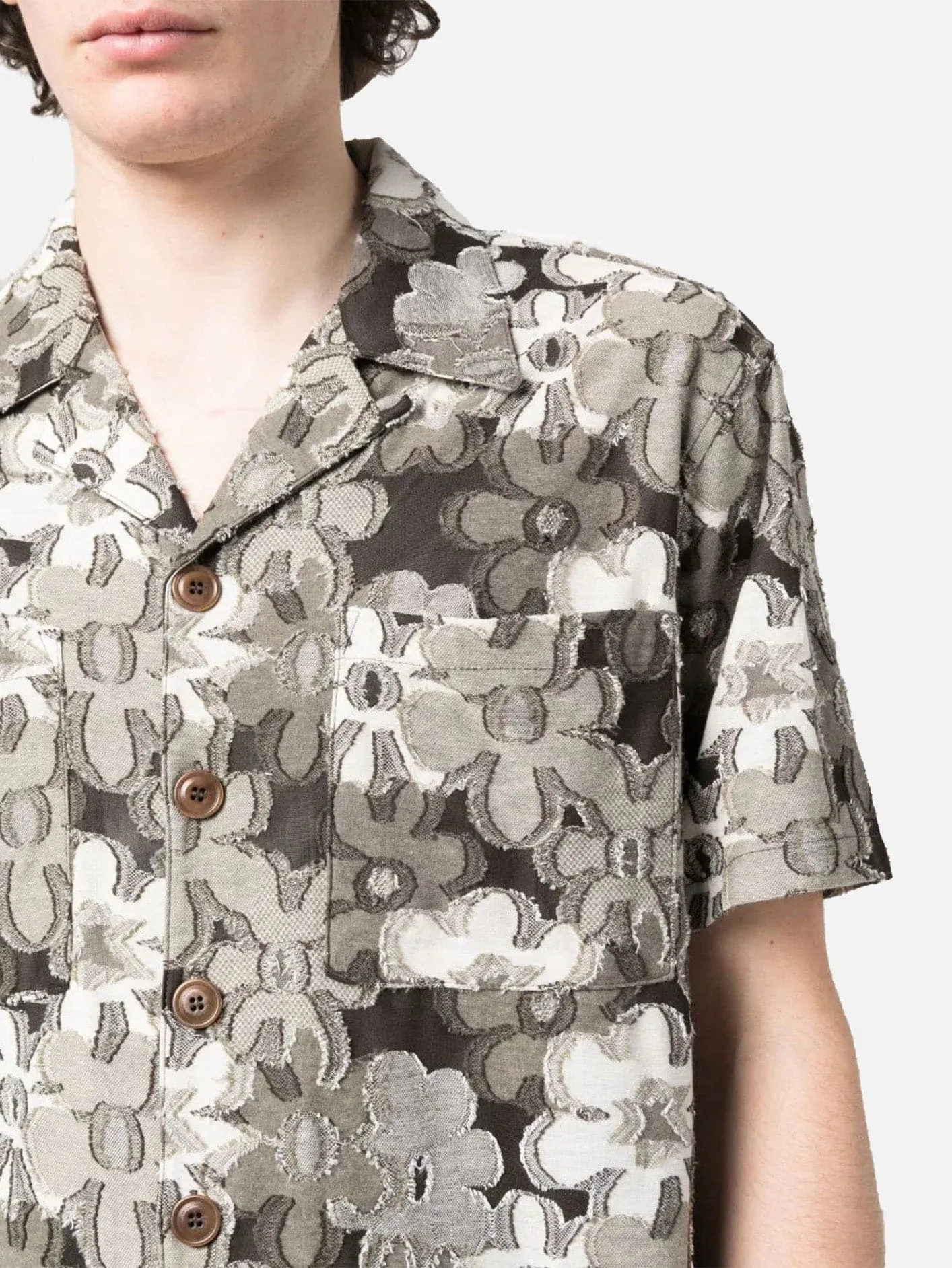 Flower Knit Shirts