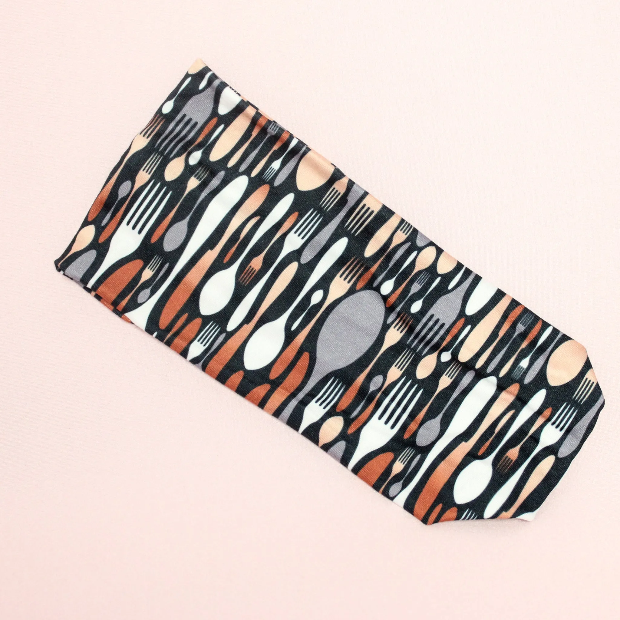 Fork Knife Spoon Stretch Headband