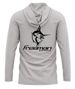 Freeman Boatworks Hooded Performance  - Grey