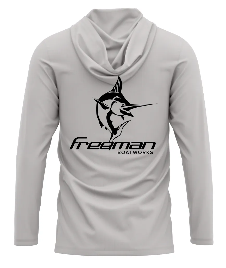 Freeman Boatworks Hooded Performance  - Grey