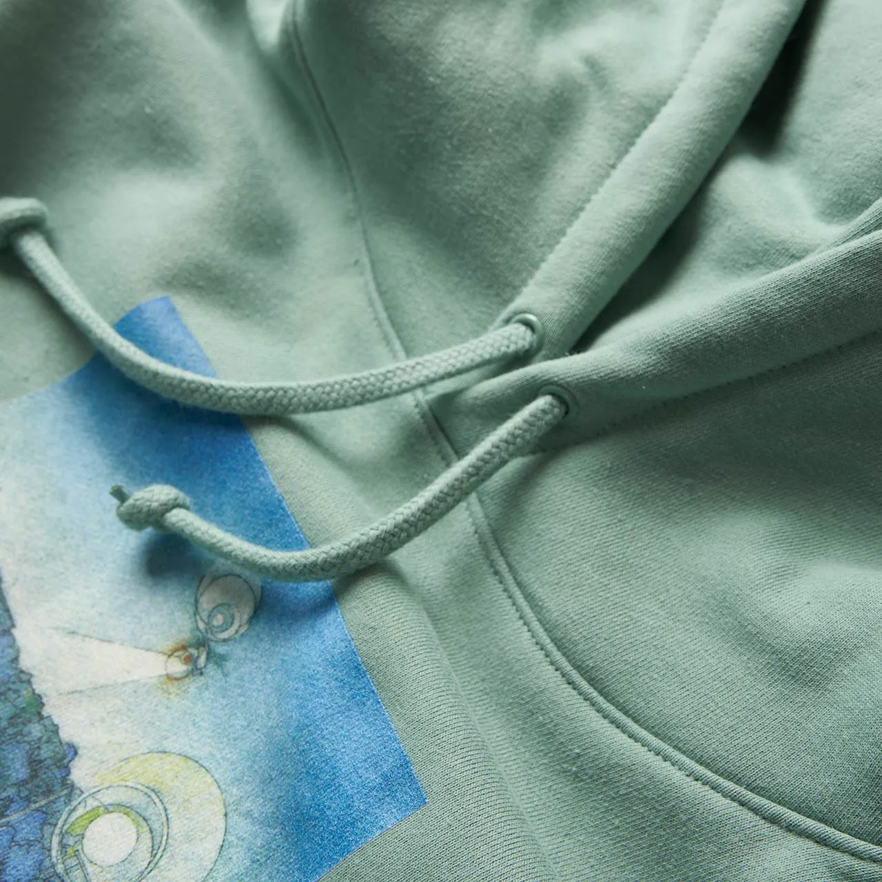 fucking awesome helicopter hoodie (teal)