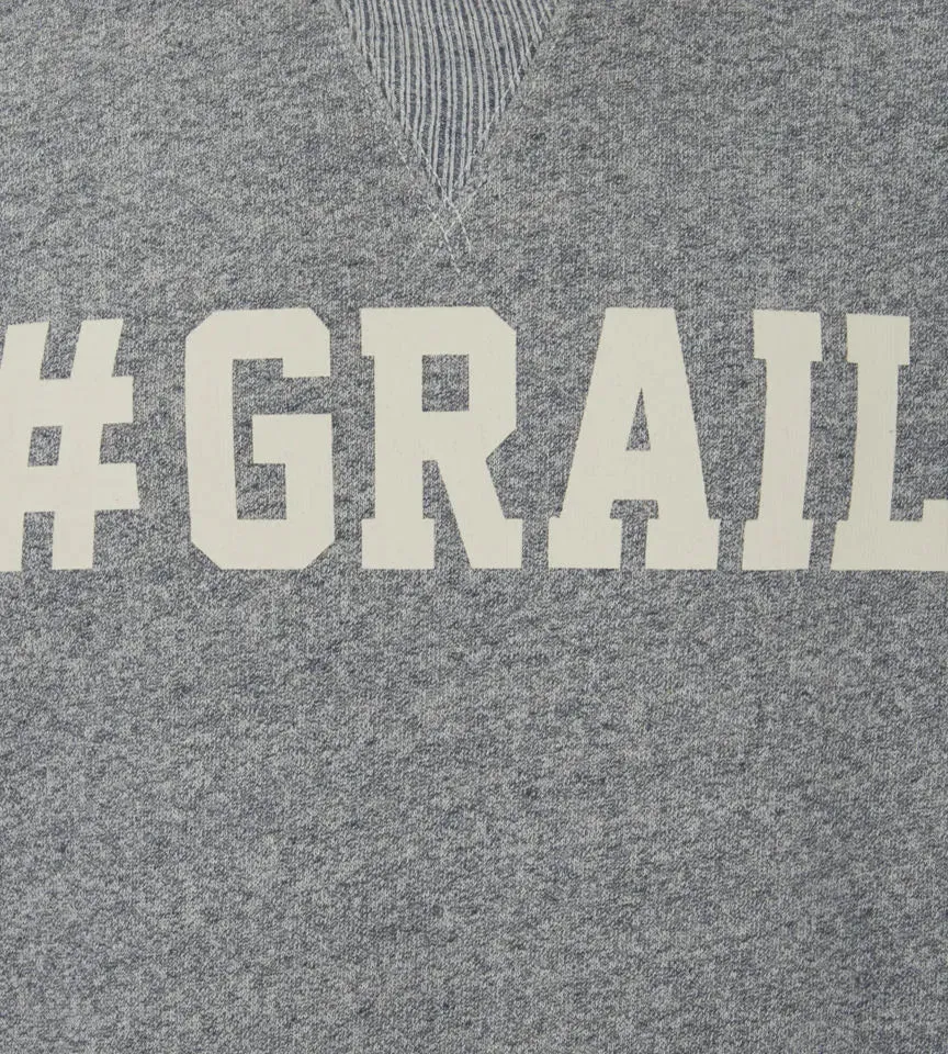 GANT RUGGER Men's Dark Grey Melange #Grail Sweatshirt Size X-Small NWT