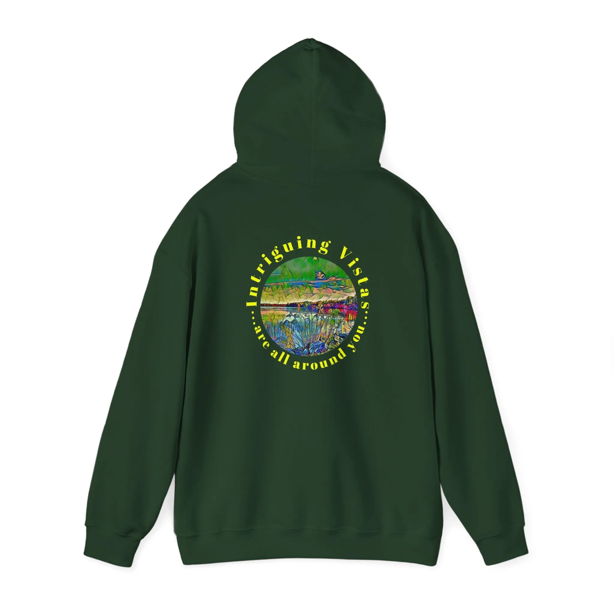 Gildan 18500 Unisex Adult Heavy Blend Crewneck Hooded Sweatshirt from the Scenery Series at Intriguing Vistas