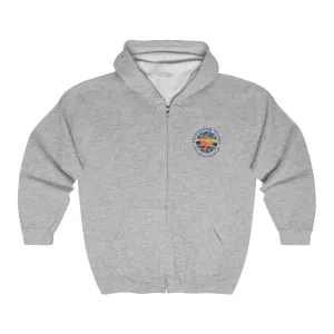 Gildan 18600 Unisex Adult Heavy Blend Full Zip Hooded Sweatshirt from the Night Sky Series at Intriguing Vistas