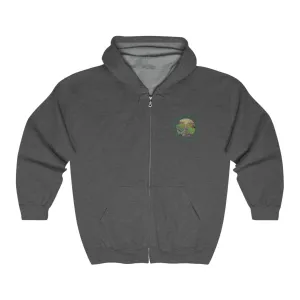 Gildan 18600 Unisex Adult Heavy Blend Full Zip Hooded Sweatshirt from the Sunset Series at Intriguing Vistas