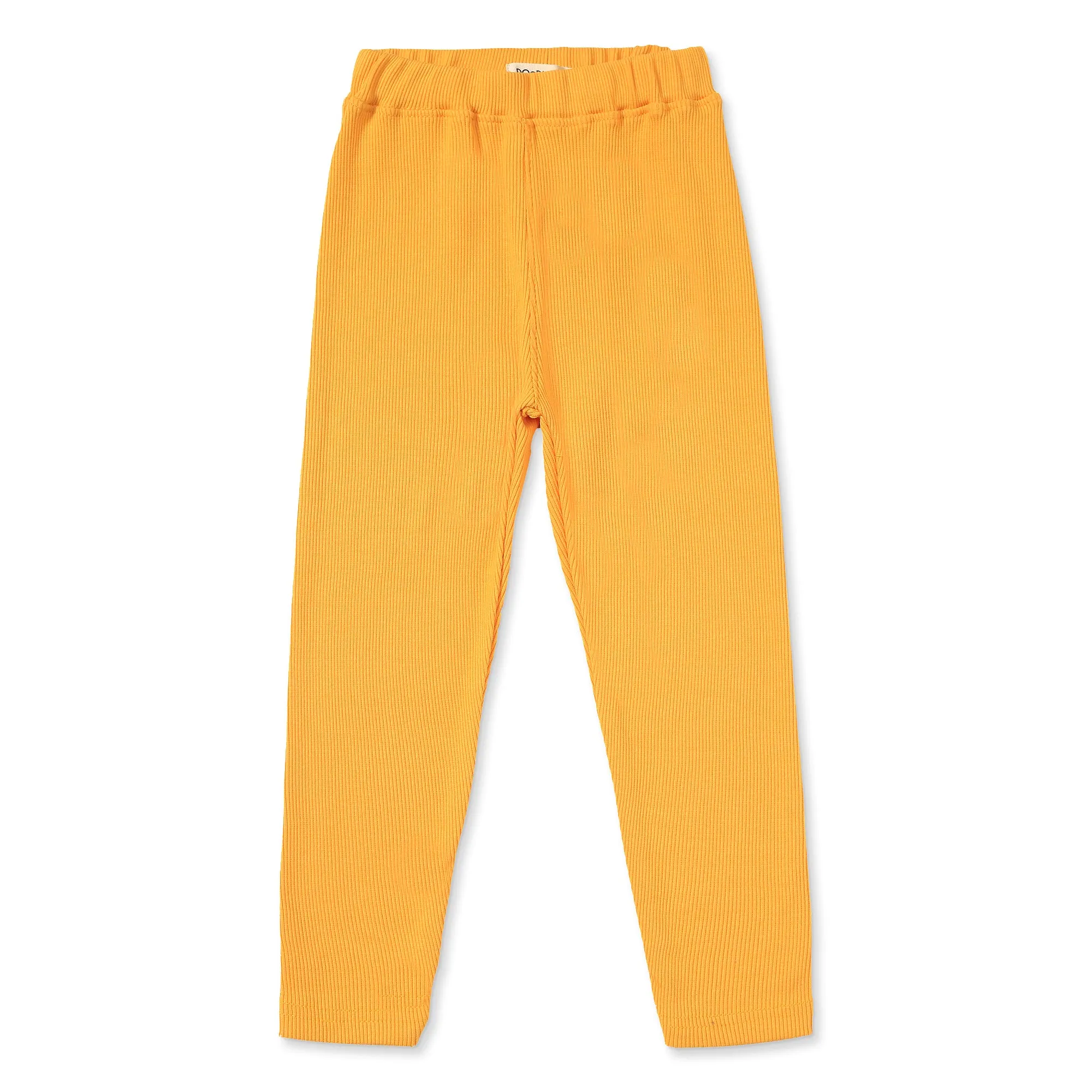 Girl's Yellow Basic Tights