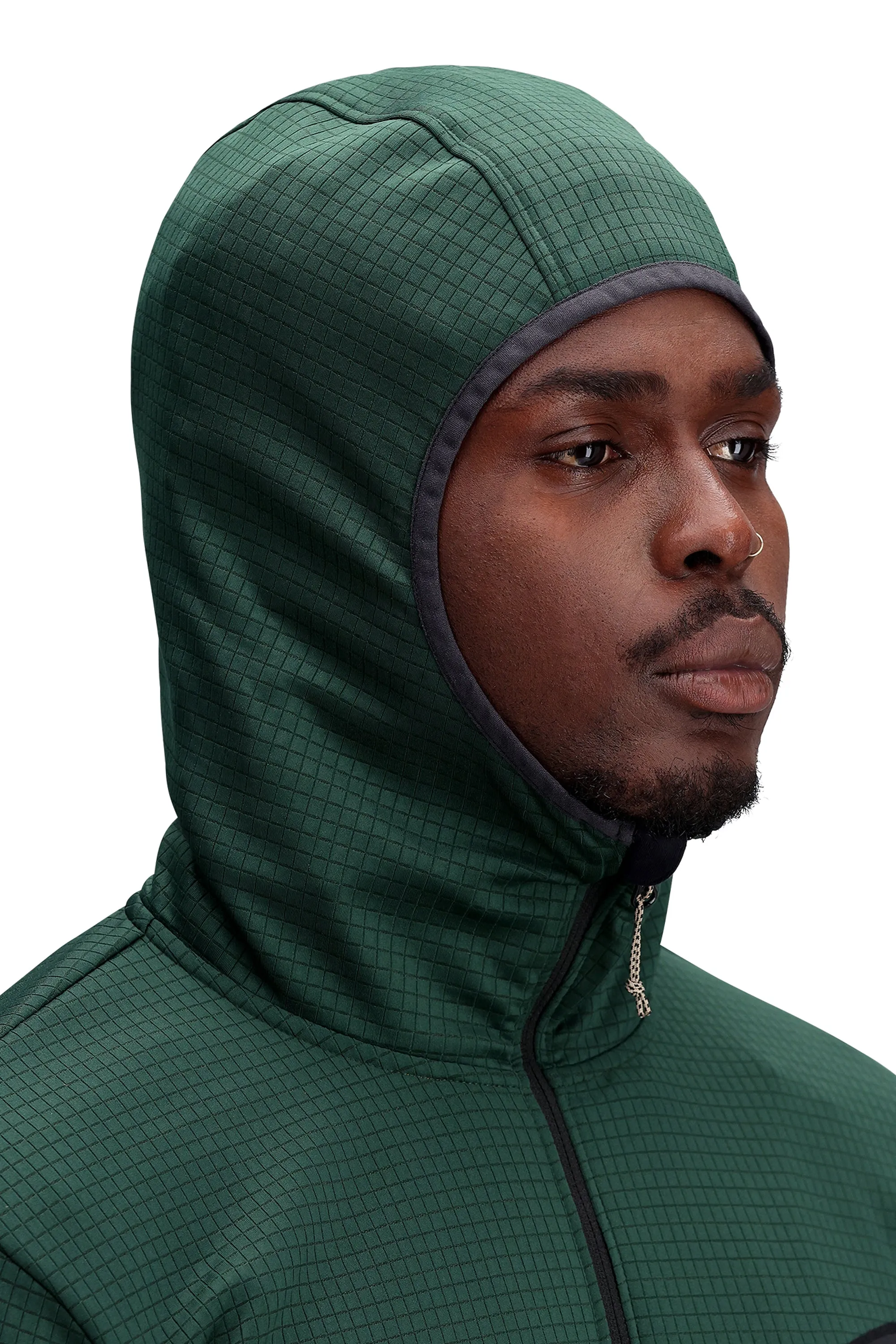 Global Midlayer Hoodie M Forest