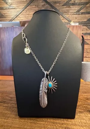 Goros Plain Feather With Sea Urchin Setup