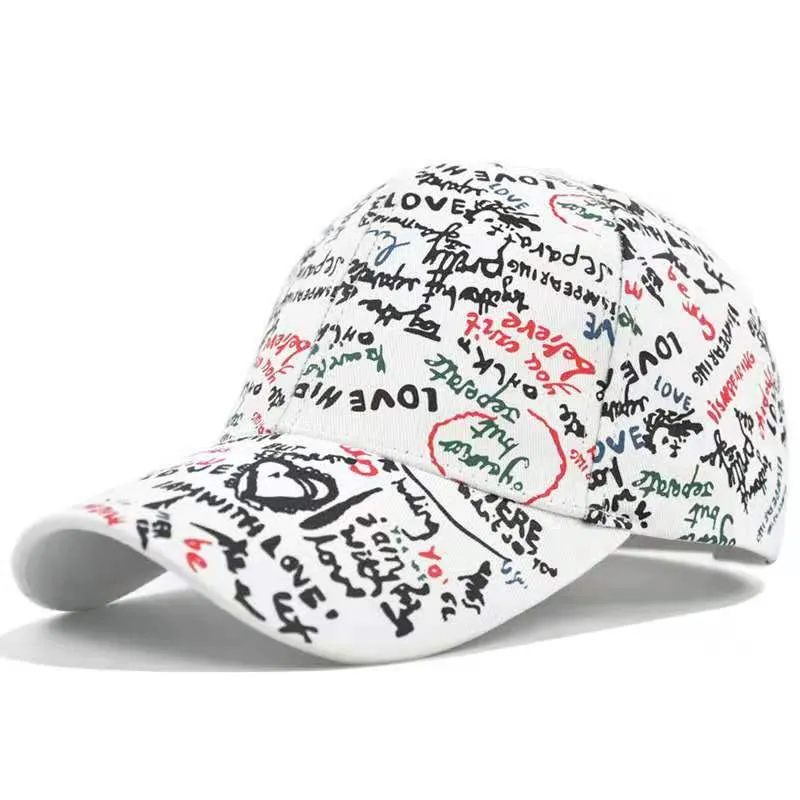 Graffiti All-matching Couple Baseball Cap