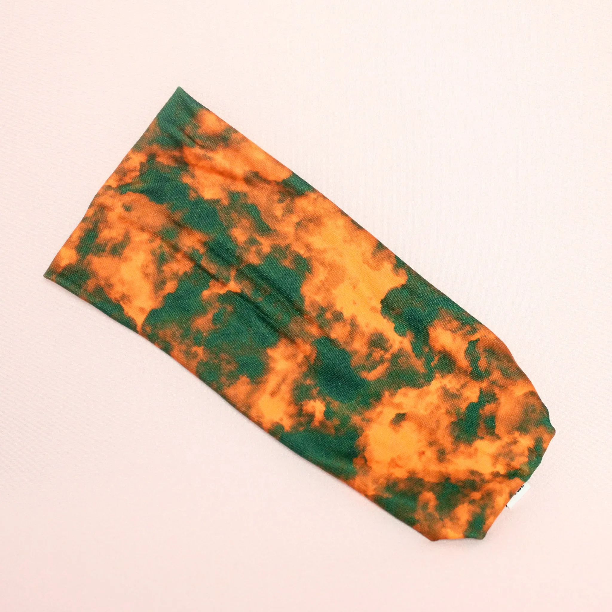 Green and Orange Stretch Headband