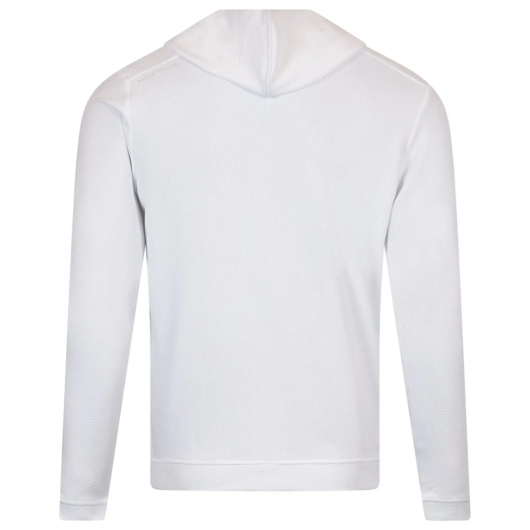 Grid Performance Half Zip Hoodie White