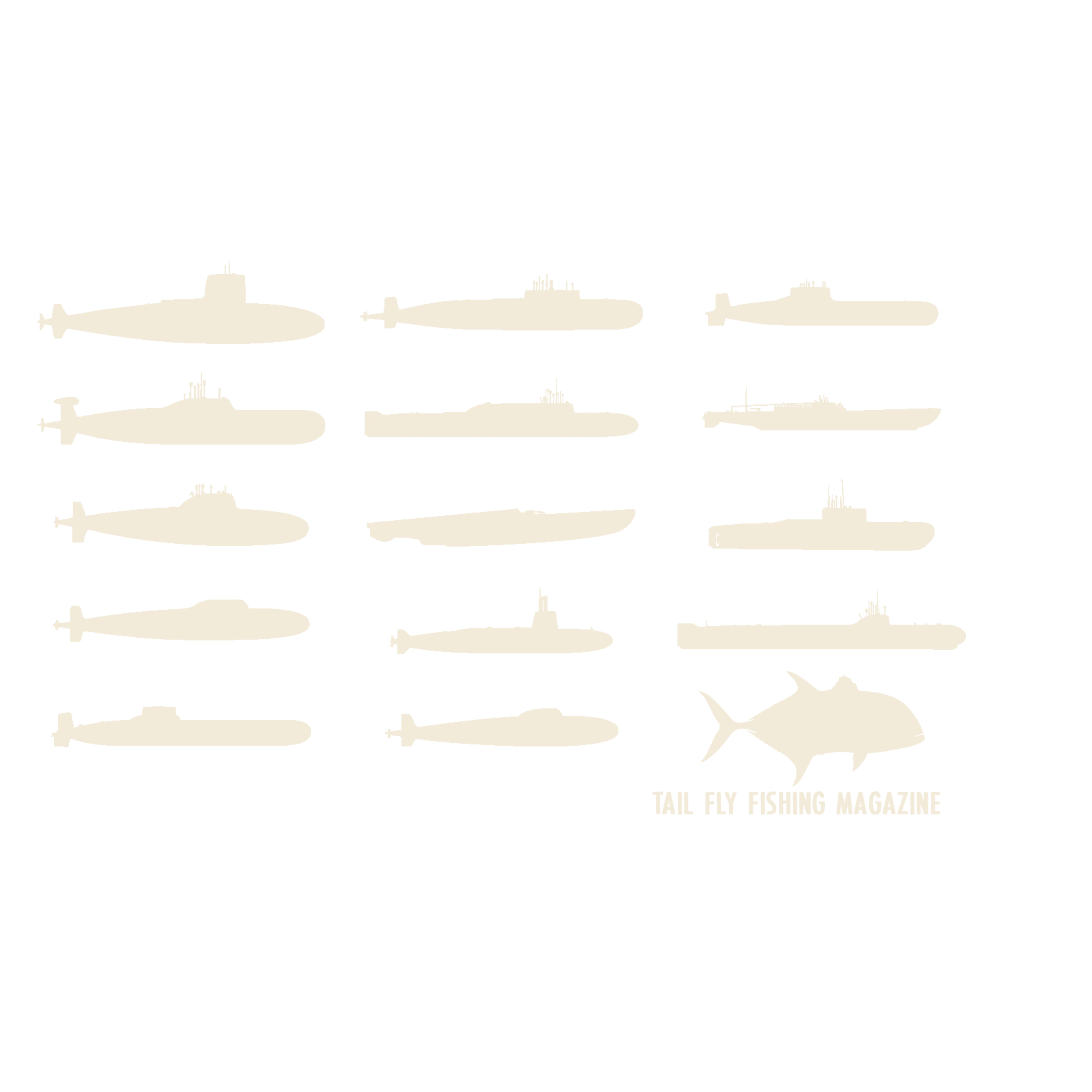 GT Submarine Tee Shirt (tan)