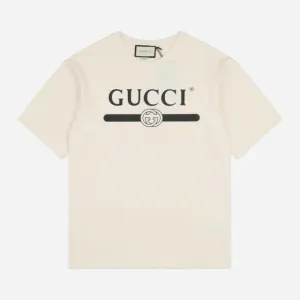 GUCCI CREAM T-SHIRTS SS COLLECTION 2022