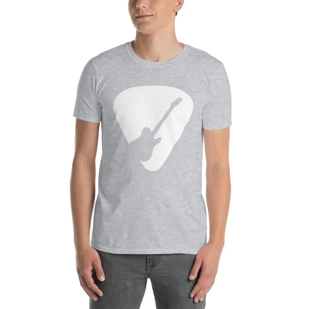 Guitar Pick Silhouette TL Style T-Shirt