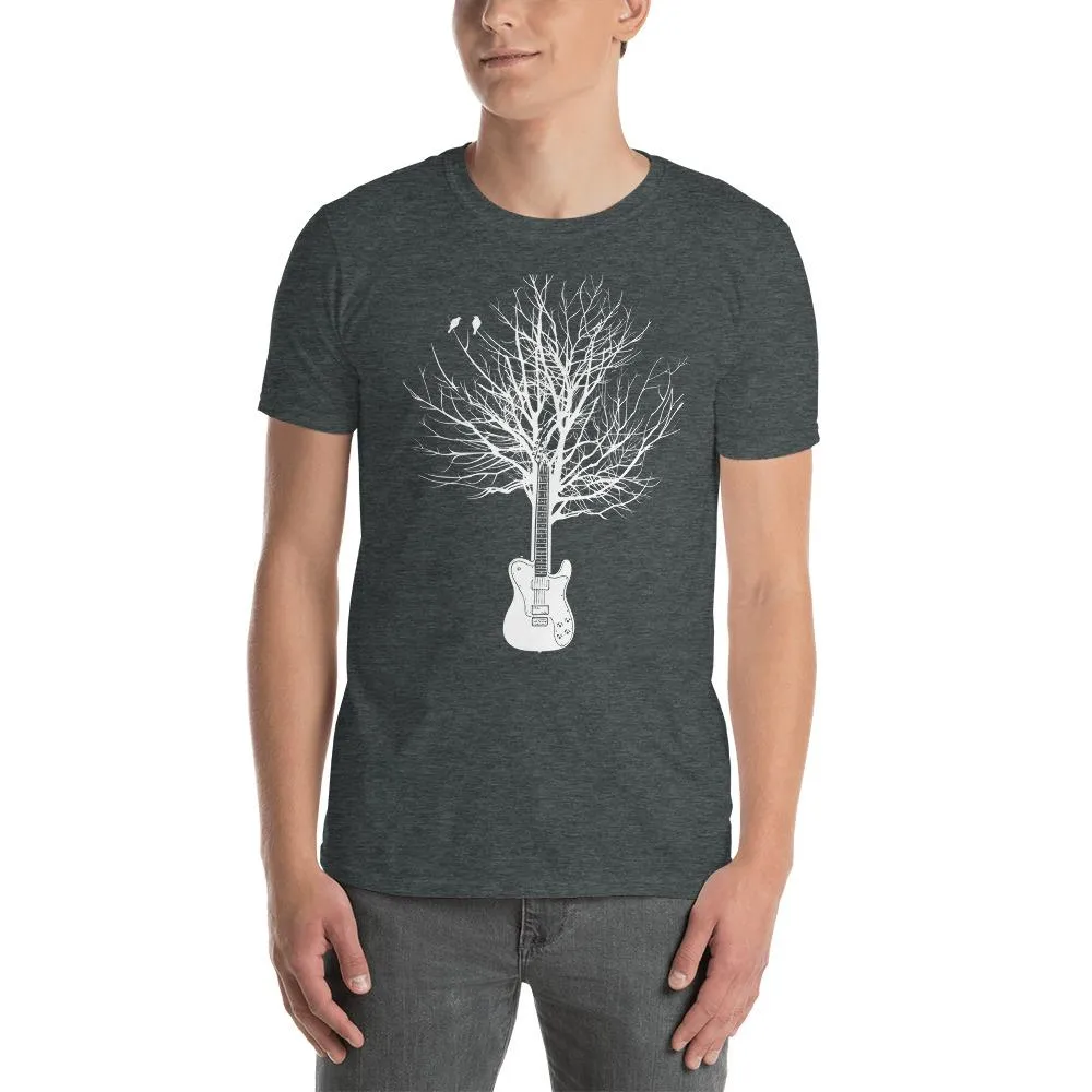 Guitar Tree T-Style B&W T-Shirt