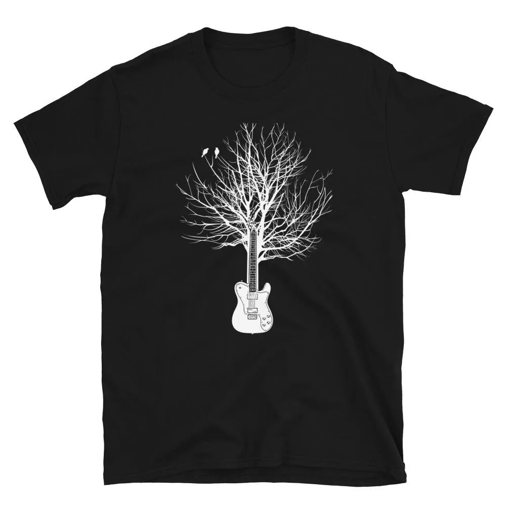 Guitar Tree T-Style B&W T-Shirt