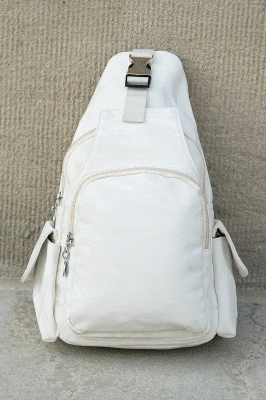 ❤️GYPSY FOX-Vegan Suede Convertible Sling Backpack by Bekah