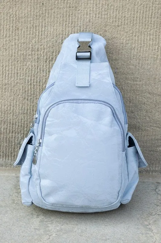 ❤️GYPSY FOX-Vegan Suede Convertible Sling Backpack by Bekah