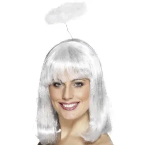 Halo White Feather - Smiffys