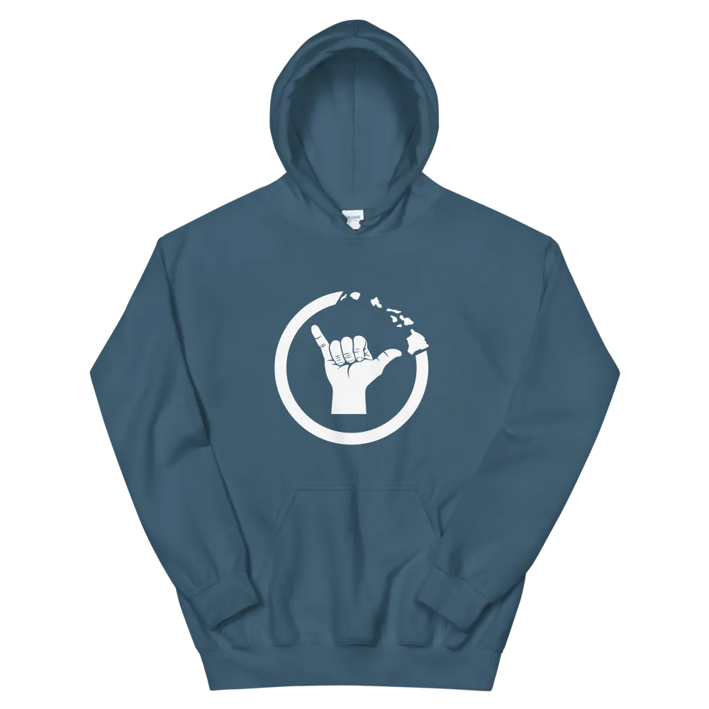 Hawaiian Islands Ring - Shaka *ADULT HOODIE*