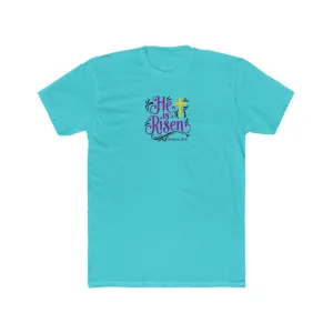 He is Risen Men's Cotton Crew Tee
