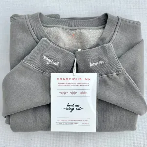 Head Up Wings Out Manifest Sweatshirt   Ink