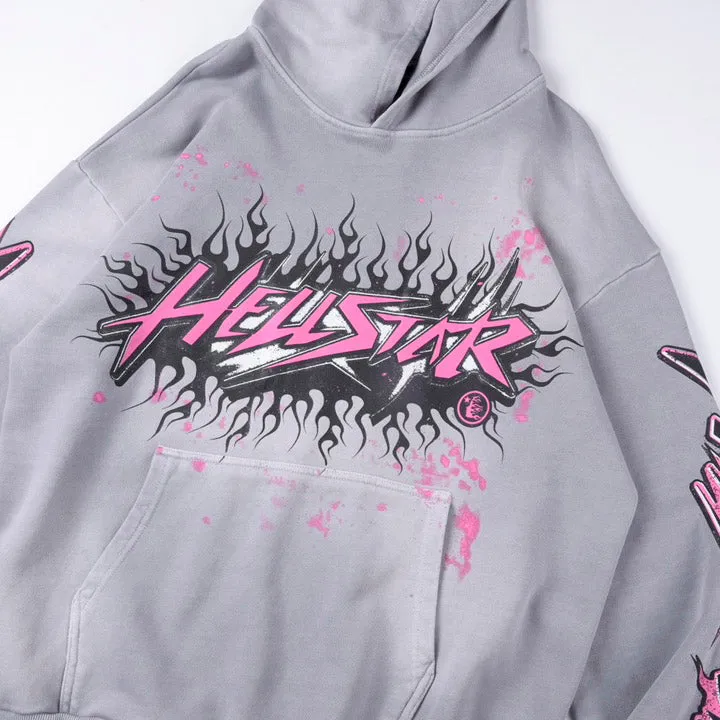 Hellstar Brainwashed Hoodies Without Brain