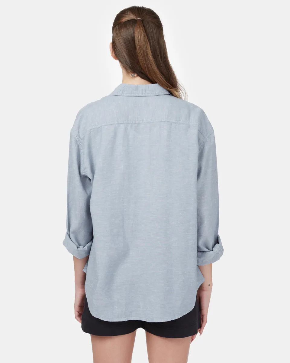 Hemp Button Front Shirt