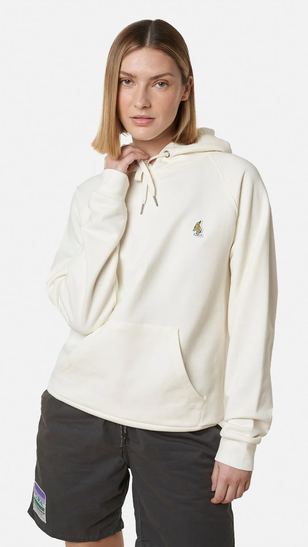 HOODIE BANANA BLANCO ROTO