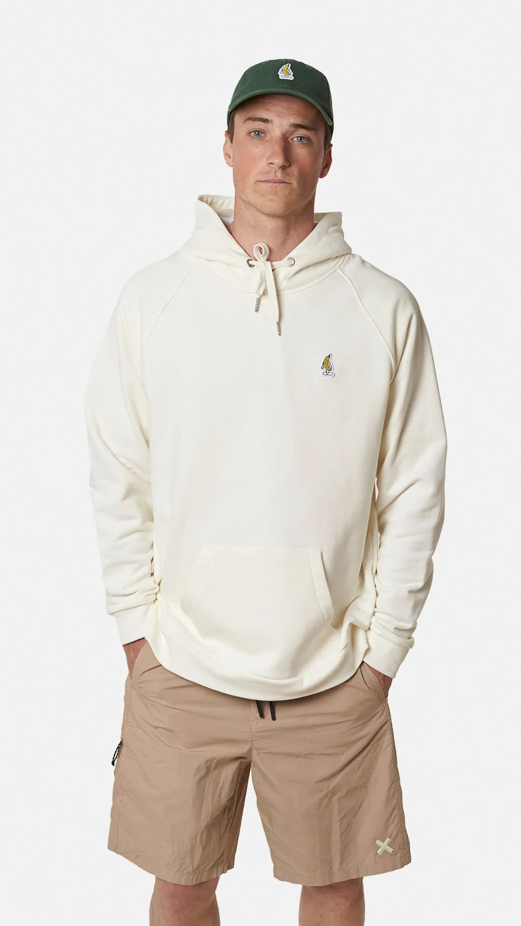 HOODIE BANANA BLANCO ROTO