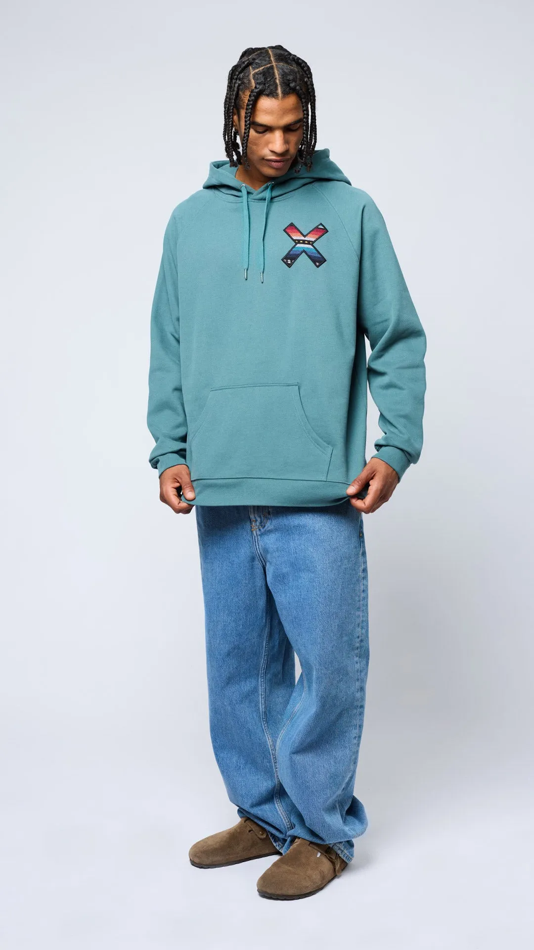 HOODIE CLASSIC AMAZON GREEN