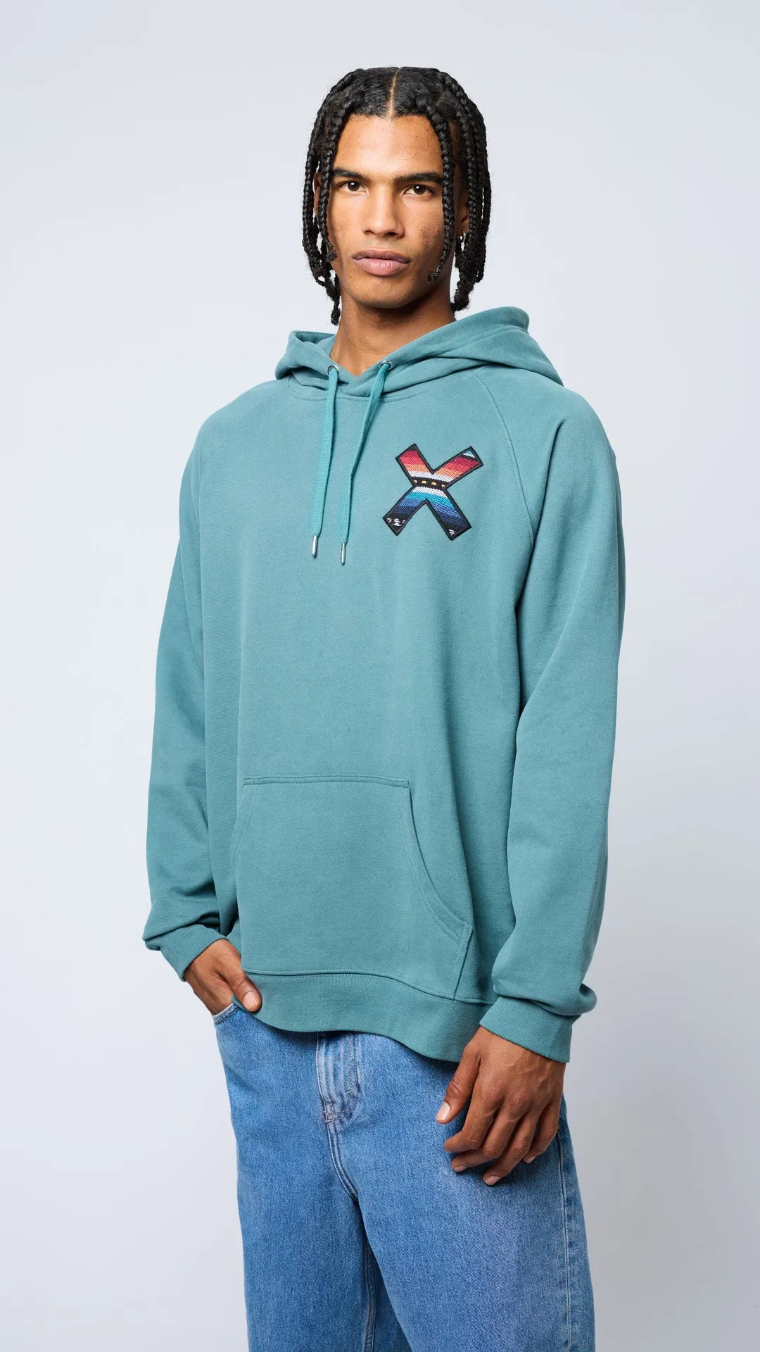 HOODIE CLASSIC AMAZON GREEN
