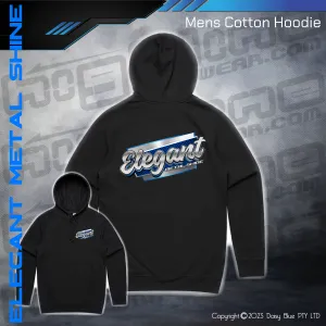 Hoodie -  Elegant Metal Shine