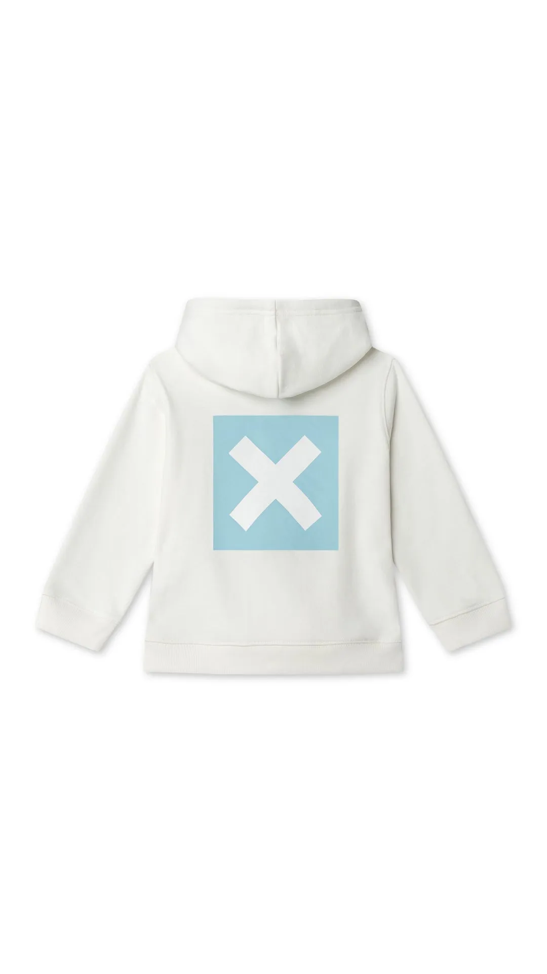 HOODIE KIDS NATURE BLANCO ROTO