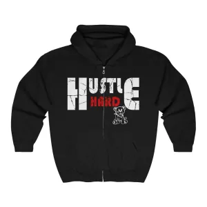 Hustle Hard Full Zip Hoodi