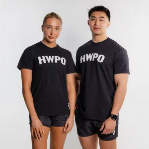 HWPO - STATEMENT T-SHIRT 2.0 - BLACK/WHITE