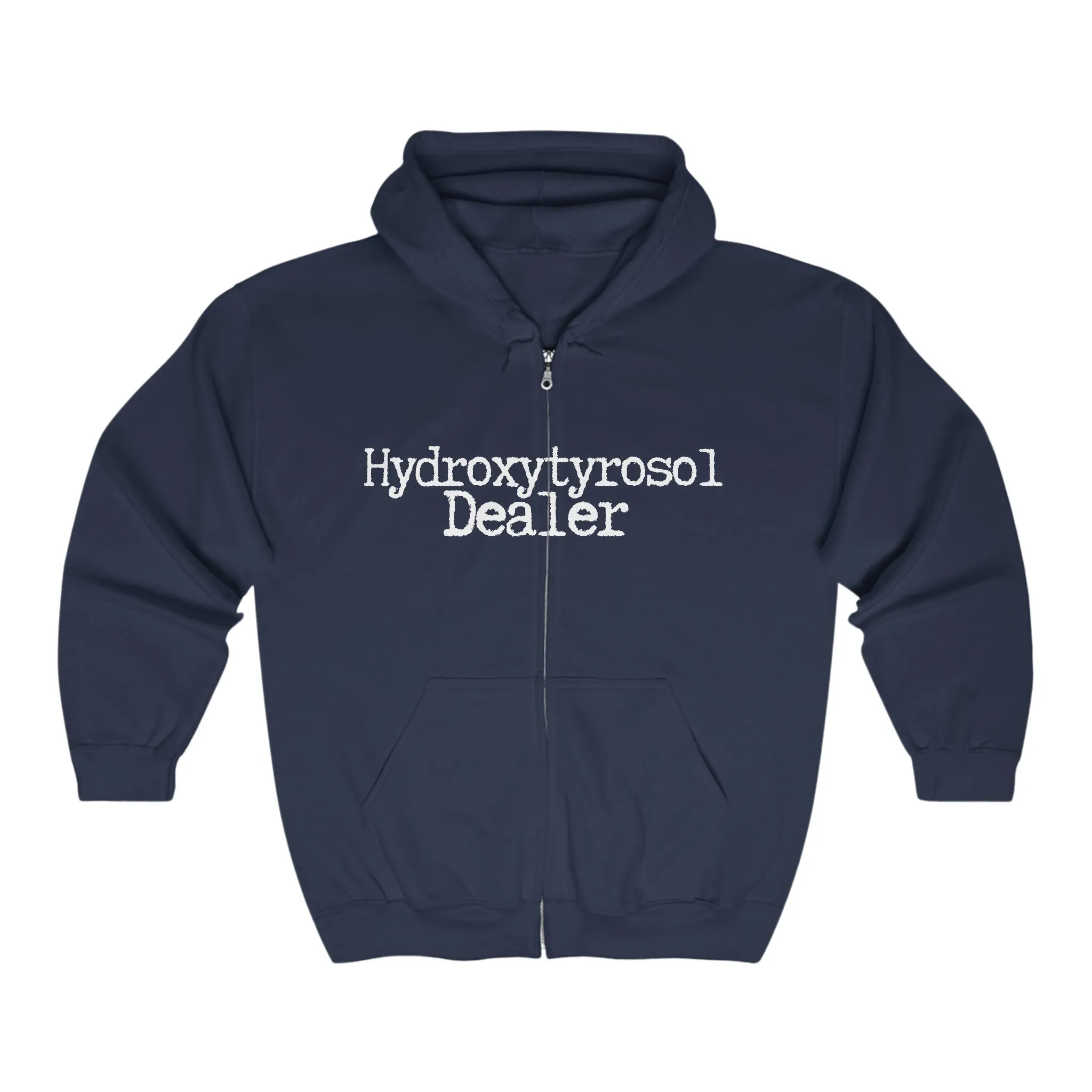 Hydroxytyrosol dealer / Olive tree consultant / Unisex Heavy Blend™ Full Zip Hooded Sweatshirt