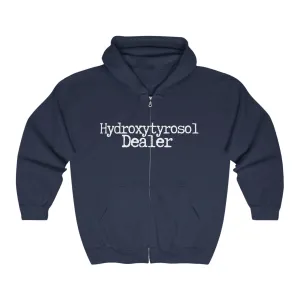Hydroxytyrosol dealer / Olive tree consultant / Unisex Heavy Blend™ Full Zip Hooded Sweatshirt