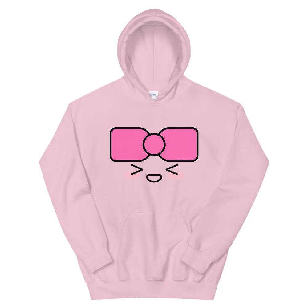 hyunee face hoodie (black)
