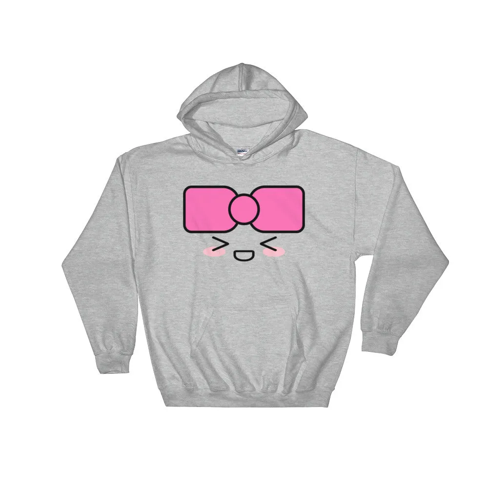 hyunee face hoodie (black)