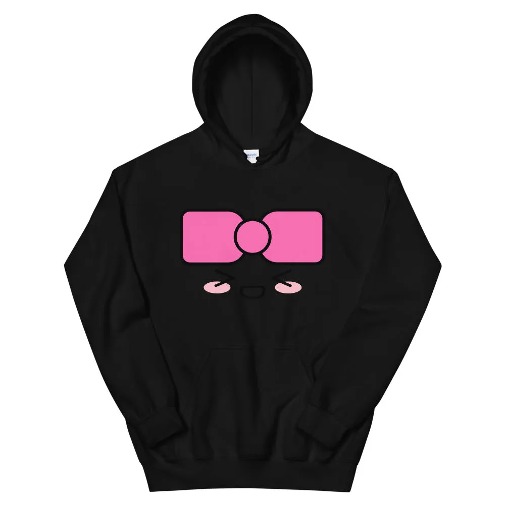 hyunee face hoodie (black)