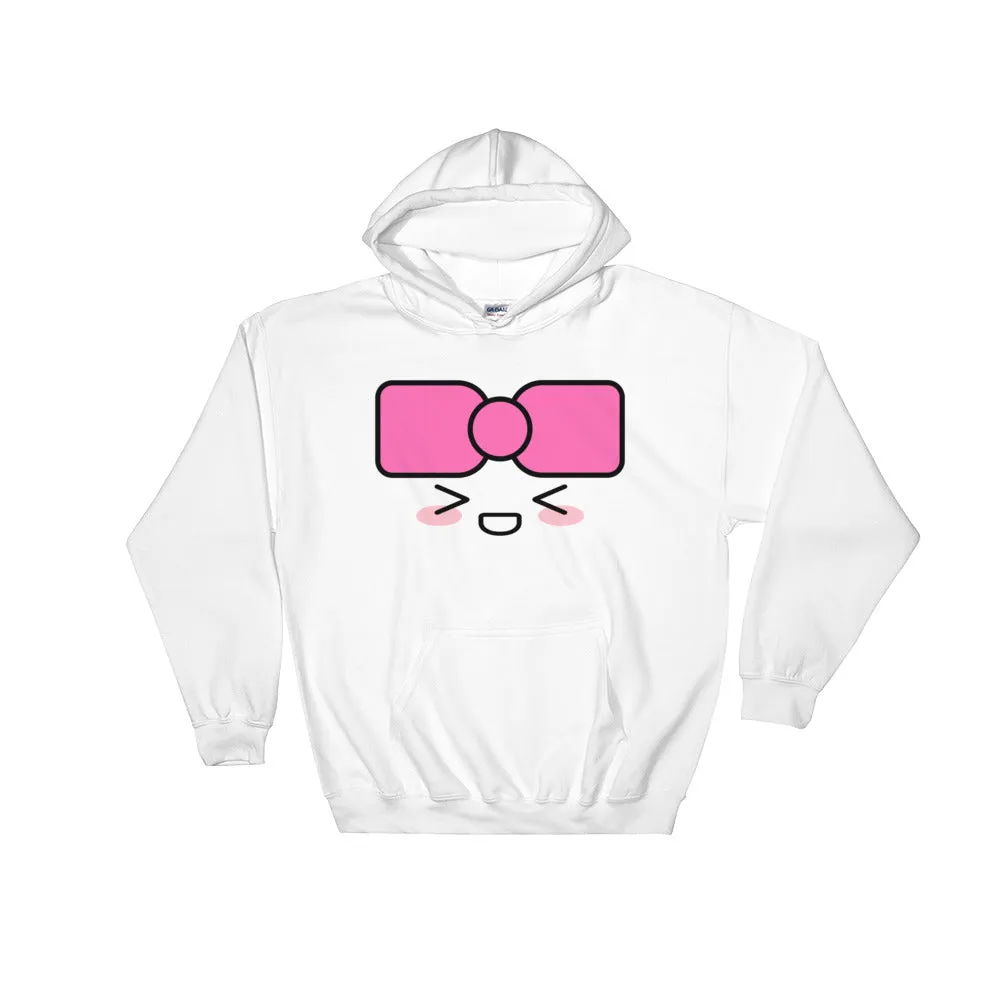 hyunee face hoodie (black)