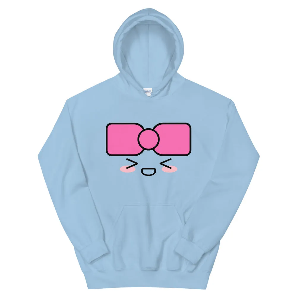hyunee face hoodie (black)