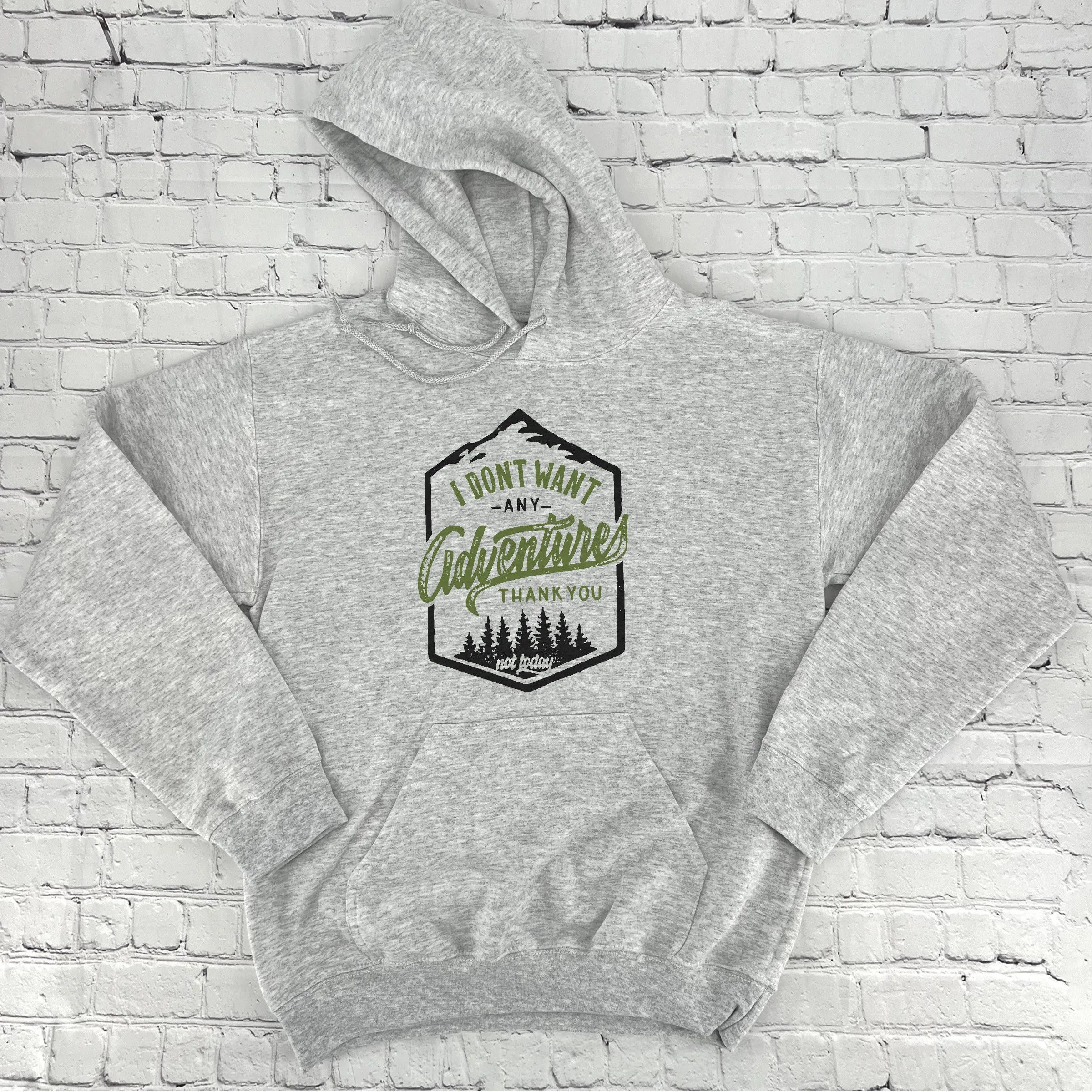 I Don't Want Any Adventures Hoodie