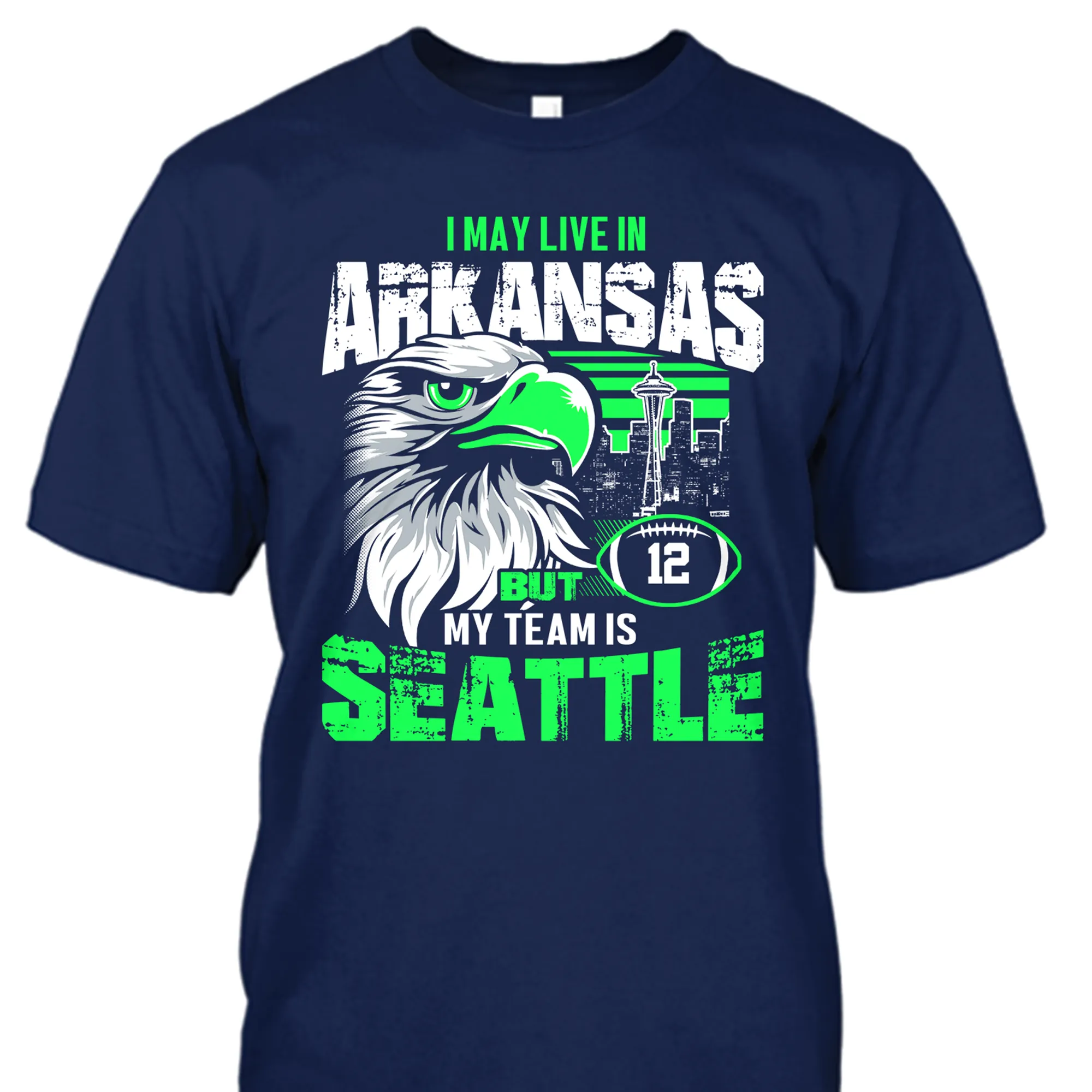 I may live in Arkansas but my team is Seattle