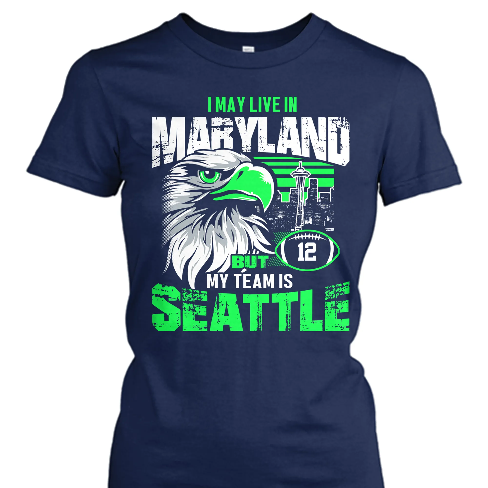 I may live in Maryland but my team is Seattle