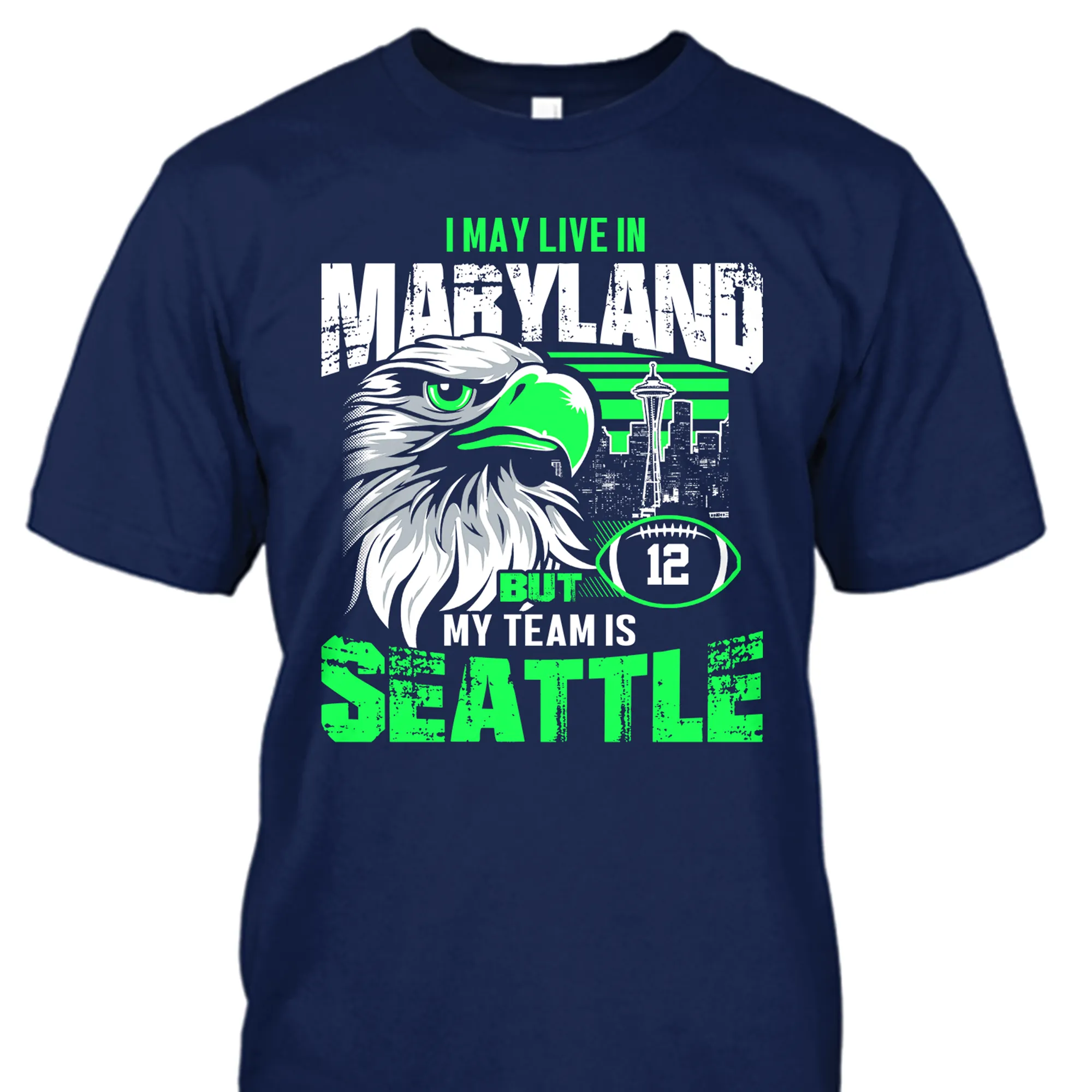 I may live in Maryland but my team is Seattle