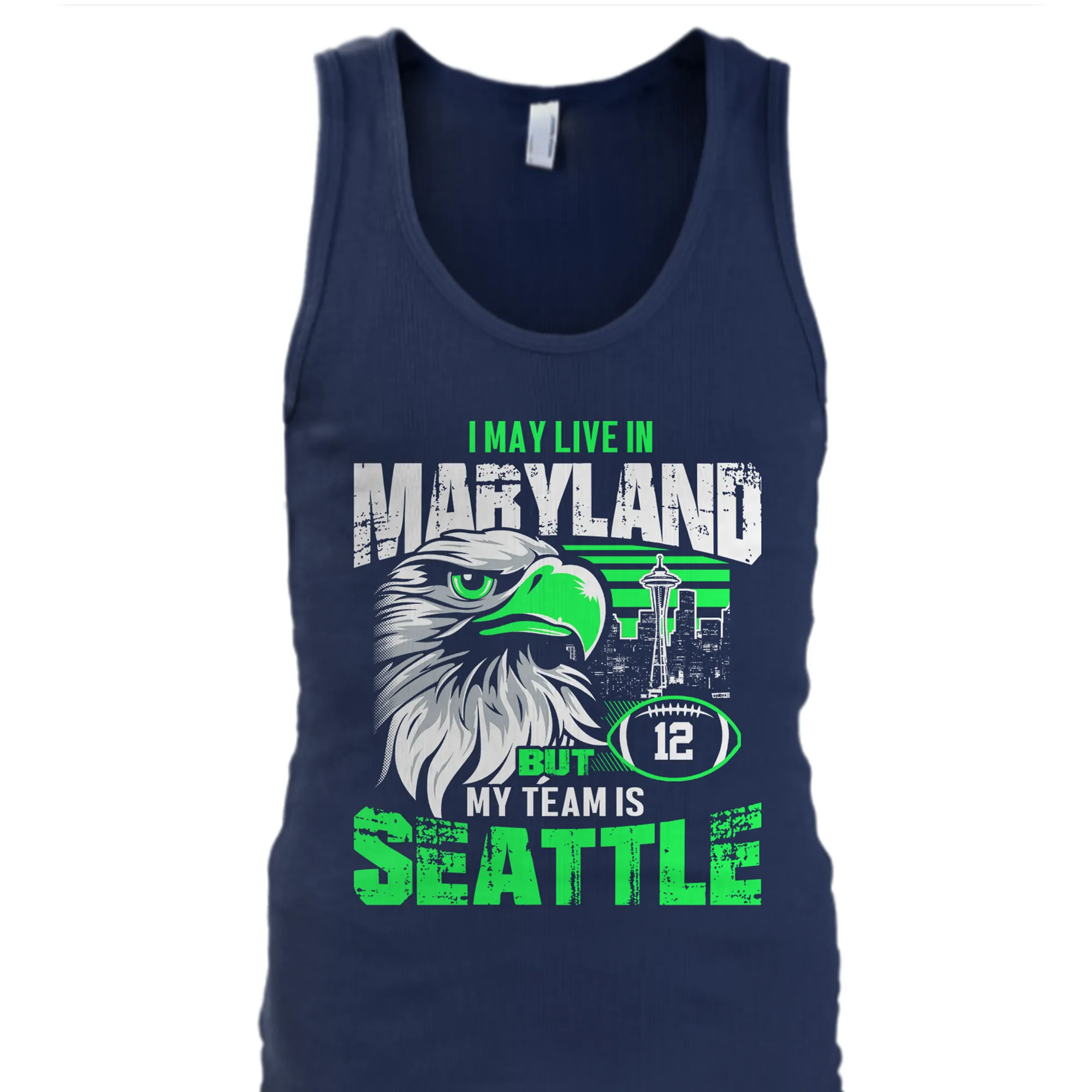 I may live in Maryland but my team is Seattle